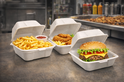 IP6 Hamburger Box aus EPS – Stabil, Leicht & Ideal für Takeaway