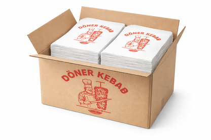 Dönerüten - Kebab Papiertragetaschen– Imbiss & Take-away Beutel