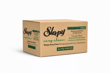 Sleepy Easy Clean Reinigungstücher – Vorteilsset (6×100 Tücher)