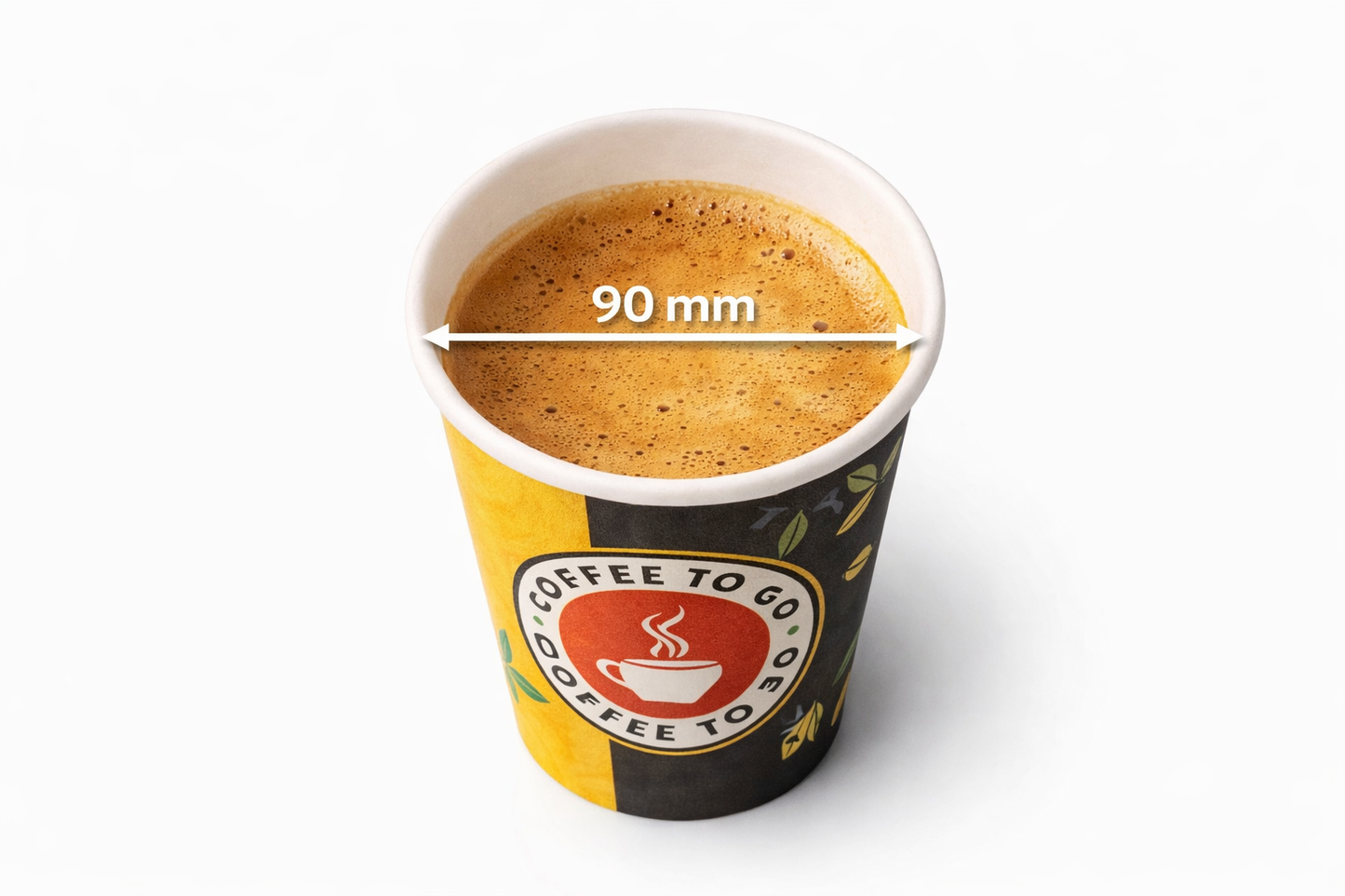 Kaffeebecher To Go 400 ml (16 oz) | Pappbecher für Heißgetränke