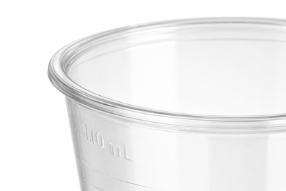 Trinkbecher Transparent 300 ml | Einwegbecher für Getränke