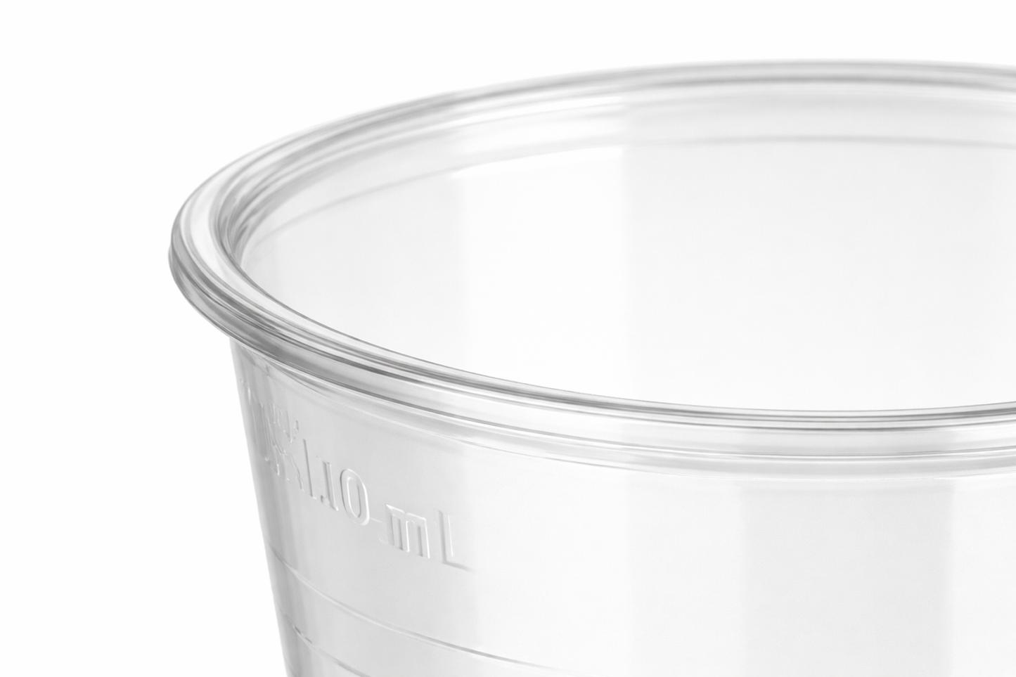 Trinkbecher Transparent 400 ml | Einwegbecher für Getränke