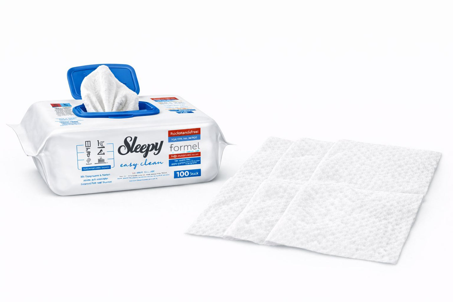 Sleepy Easy Clean Reinigungstücher – Vorteilsset (6×100 Tücher)