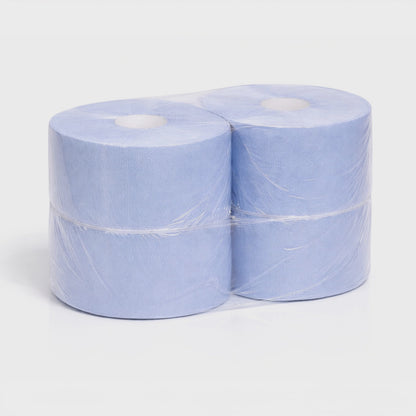 Werkstattrolle Blau – 2-lagig | 36×36 cm | 1.000 Blatt | KFZ & Industrie